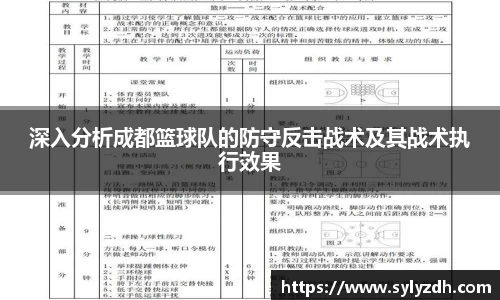 深入分析成都篮球队的防守反击战术及其战术执行效果
